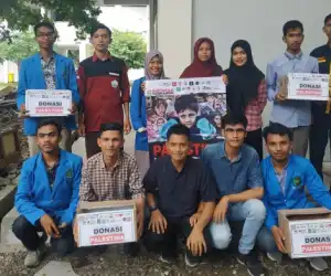 Mahasiswa Himmaptika UIN Ar-Raniry Gelar Aksi Peduli Palestina