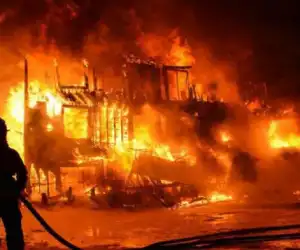 8 Rumah dan 1 Ruko di Aceh Tengah Dilahap Si Jago Merah