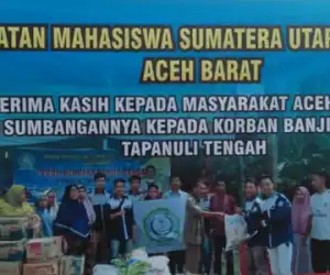 IMSU Aceh Barat, Salurkan bantuan Untuk Korban Banjir