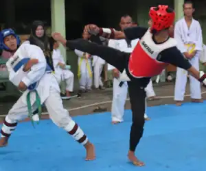 Atlit Taekwondo Simeulue Gelar Latihan Gabungan