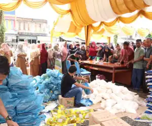Stabilkan Harga, Pemkab Nagan Raya Gelar Gerakan Pangan Murah