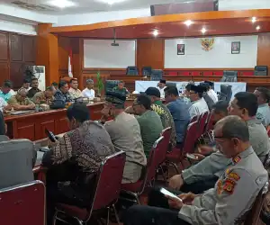 Pj Bupati Aceh Jaya Pimpin Rapat Koordinasi Kepala Daerah bersama Forkopimcam