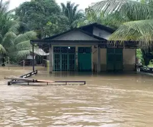 1.712 Kepala Keluarga Terdampak Banjir Luapan Krueng Tripa di Nagan Raya