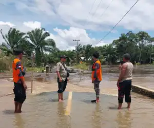 Imbas Jembatan Putus di Nagan Raya, Aktifitas Sekolah Terhenti