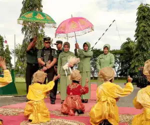 Danrem 012 Teuku Umar Kunjungan Kerja ke Kodim Aceh Jaya