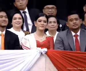 Momen Unik Pelantikan Prabowo, Yang Lain Dapat Tepuk Tangan, Keluarga Jokowi Disorak Tamu Undangan