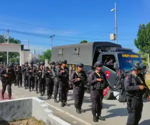 Perkuat Pengamanan Pilkada, Polres Subulussalam Dapat Dukungan Pengamanan Dari Brimob Aceh