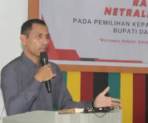 Panwaslih Nagan Raya Minta Paslon Tertibkan APK Secara Mandiri