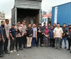 Pengiriman Logistik Pemilu Aceh Singkil Dikawal Ketat Polisi