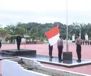 Peringati Hari Pahlawan, Wakapolres Ajak Personil Jadikan Inspirasi