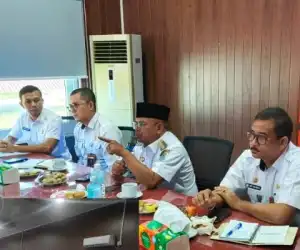 Pemkab Aceh Jaya Gelar Rapat Koordinasi Sinergisitas dan Harmonisasi Rencana Pembangunan 2045