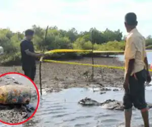 Bom Peninggalan Belanda dengan Berat 30 Kilogram Ditemukan di Aceh Besar