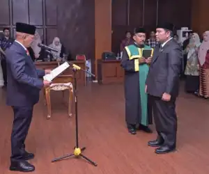 Dr. A. Murtala Lantik Juanda sebagai Pj. Sekda Aceh Jaya