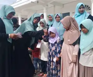 Majelis Wirid Yasin Nurul Hikmah, Desa Meurandeh, Santuni 24 Anak Yatim
