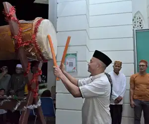 Pemkab Aceh Jaya Gelar Takbir Akbar dan Pawai Malam Idul Fitri 1446 H