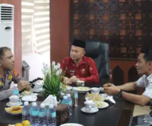 Kapolres Aceh Jaya Bersilaturahmi Dengan Bupati Aceh Jaya