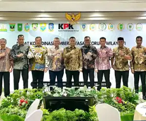 Bupati Nagan Raya Hadiri Rakor Penguatan Sinergi KPK dengan Pemda