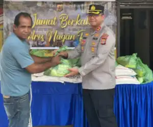 Wujud Kepedulian Sesama: Polres Nagan Raya Gelar Jumat Berkah