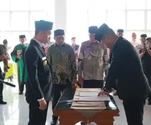 Lantik Tujuh Pejabat Eselon II, Ini Pesan Penting Bupati Aceh Barat