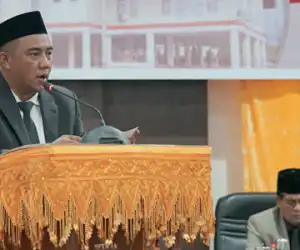 Di Rapat Paripurna Pergantian Antarwaktu, Ini Pesan Wabup Raja Sayang