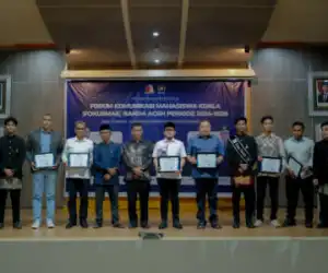 Hadiri Pelantikan Pengurus FOKUSMAK Banda Aceh, Ini Pesan TRK