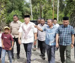 Kunker ke Alue Siron, Bupati: Tahun 2025 Jembatan Akan Dibangun
