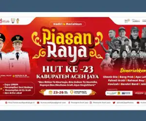 Meriahkan HUT ke XXII, Pemkab Aceh Aceh Jaya Gelar Piasan Raya