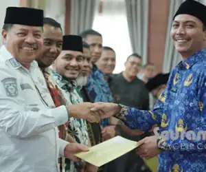 138 CPNS Formasi Tahun 2024 di Nagan Raya Terima SK Pengakatan