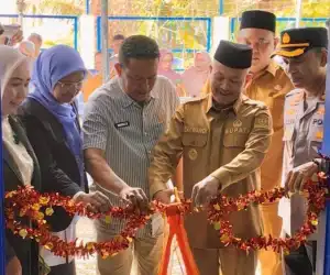 Bupati Aceh Jaya Safwandi Meresmikan Stasiun Relay RRI Calang