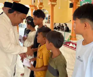 Sambut Idul Adha 1446 H, Forum Lamno Raya Santuni Anak Yatim