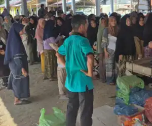 Kambali Pemkab Aceh Jaya Gelar Pasar Murah di Panga dan Teunom