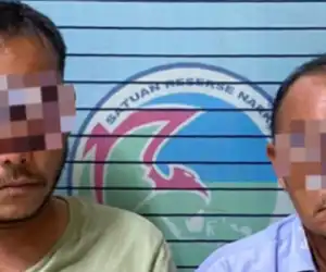 Melawan dan Buang BB Saat Digeledah, Dua Pria Diciduk Polisi