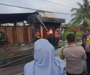 Kebakaran di Banda Aceh: Dua Rumah dan Satu Kios Dilalap Api