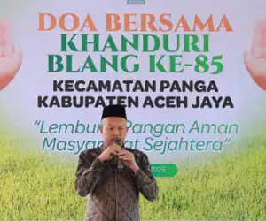 Bupati Aceh Jaya: Khanduri Blang Adalah Bagian Jati Diri Budaya