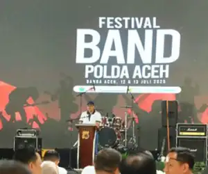 Buka Festival Band Hari Bhayangkara ke-79, Ini Kata Kapolda Aceh