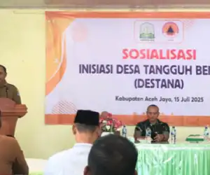 BPBA dan BPBK Aceh Jaya Dorong Pembentukan Desa Tangguh Bencana