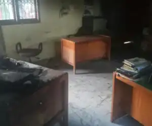 Ruang Kerja Dinas Pertanian dan Pangan Abdya Dilalap Sijago Merah