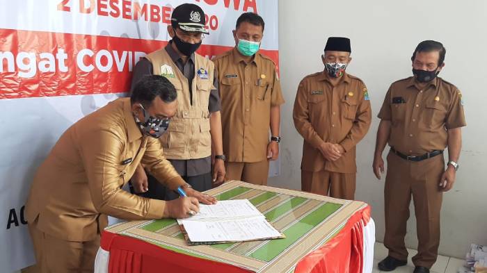 Pemkab Aceh Jaya Terima Bantuan Masker Dari Provinsi Aceh