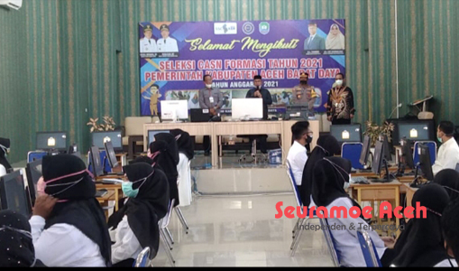 6 Peserta CPNS di Abdya Dinyatakan Gugur Dihari Pertama Tes SKD