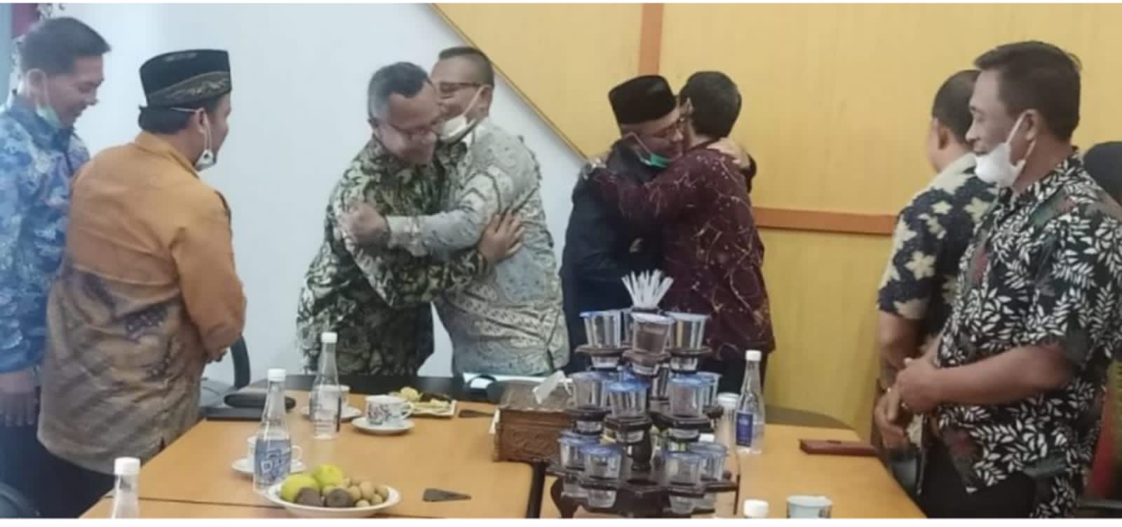 Insiden Pemblokiran Jalan Kantor Kacabdisdik Abdya Berakhir Damai