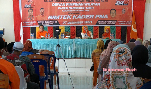 Rangkaian Kegiatan Warnai Milad ke 10 PNA di Abdya
