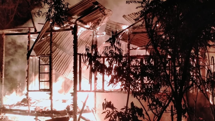 Rumah Warga di Abdya Terbakar, Tiga Unit Motor Ikut Hangus