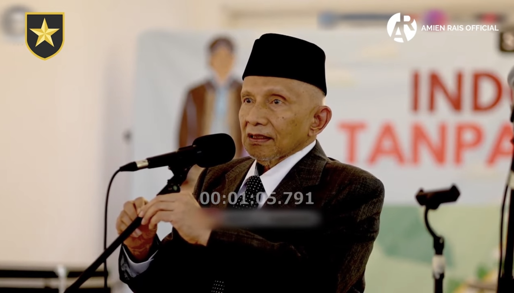 Amin Rais Sebut Allah Murka Jika Gibran Masih Wapres