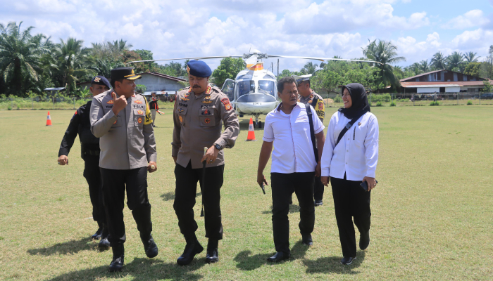 Pejabat Polda Aceh Tinjau Kesiapan Pengamanan Pilkada 2024 di Subulussalam