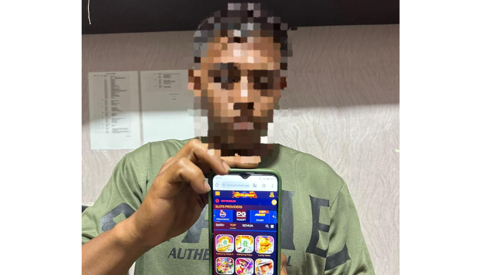 Asik Bermain Judi Online Di Warkop, Pria 27 Tahu Diringkul Polres Subulussalam