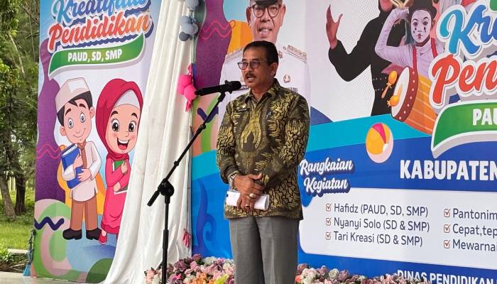 Pj. Sekda Aceh Jaya Menutup Pekan Kreativitas Pendidikan Kabupaten Aceh Jaya Tahun 2024
