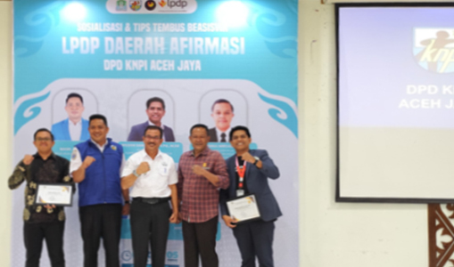 Dorong Generasi Muda Berprestasi, Aceh Jaya Gelar Sosialisasi Beasiswa LPDP