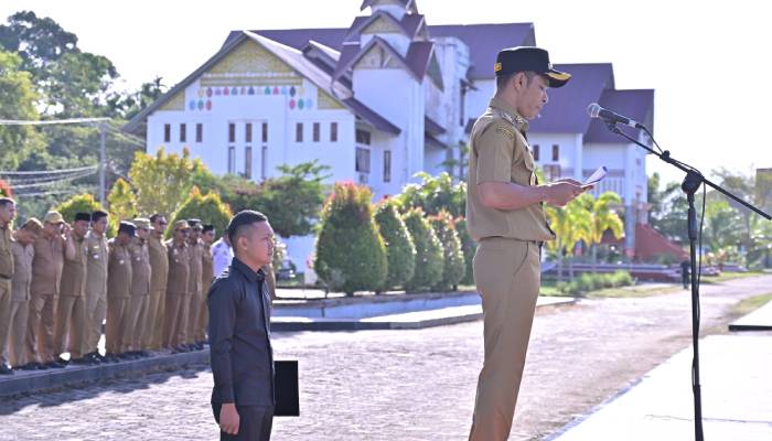 Wakil Bupati Aceh Jaya Pimpin Apel Perdana, Ajak ASN Tingkatkan Kinerja dan Pelayanan Publik