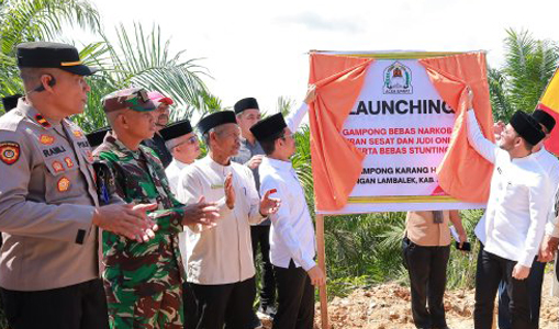 Aceh Barat Deklarasikan Gampong Bebas Narkoba, Judi Online dan Rentenir