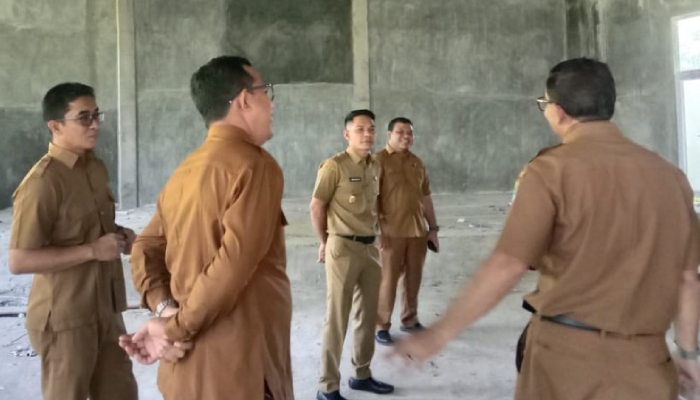 Kerja Cepat, Wabup Tinjau Sejumlah Pembangunan Dihari Pertama Kerja